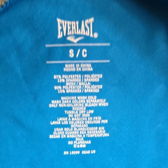 Everlast Blue Boxer Briefs Athletic Fit - Picture 3 of 4